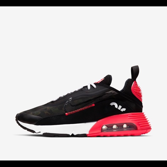 air max 2090 black and red
